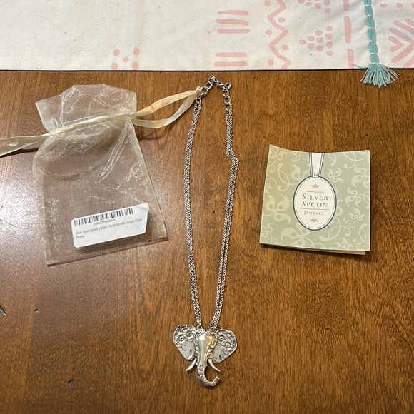 silver spoon jewelry Jewelry - Silver Spoon Jewelry Elephant Necklace